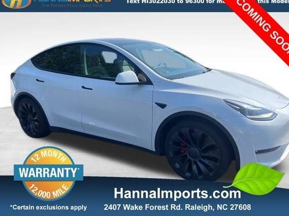 TESLA MODEL Y 2022 7SAYGDEFXNF325415 image